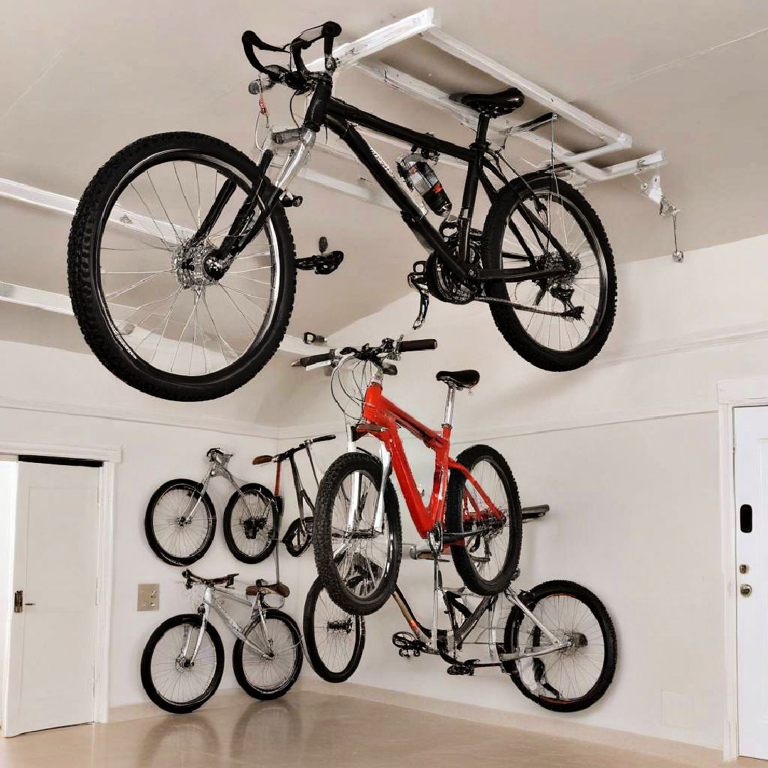 ceiling mounted bike hoists