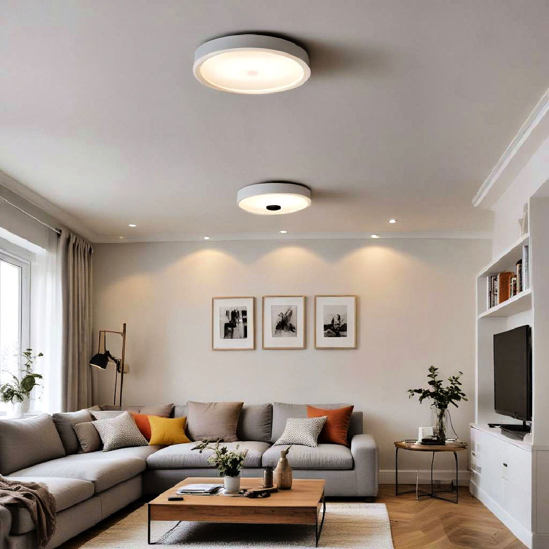 ceiling mounted spotlights