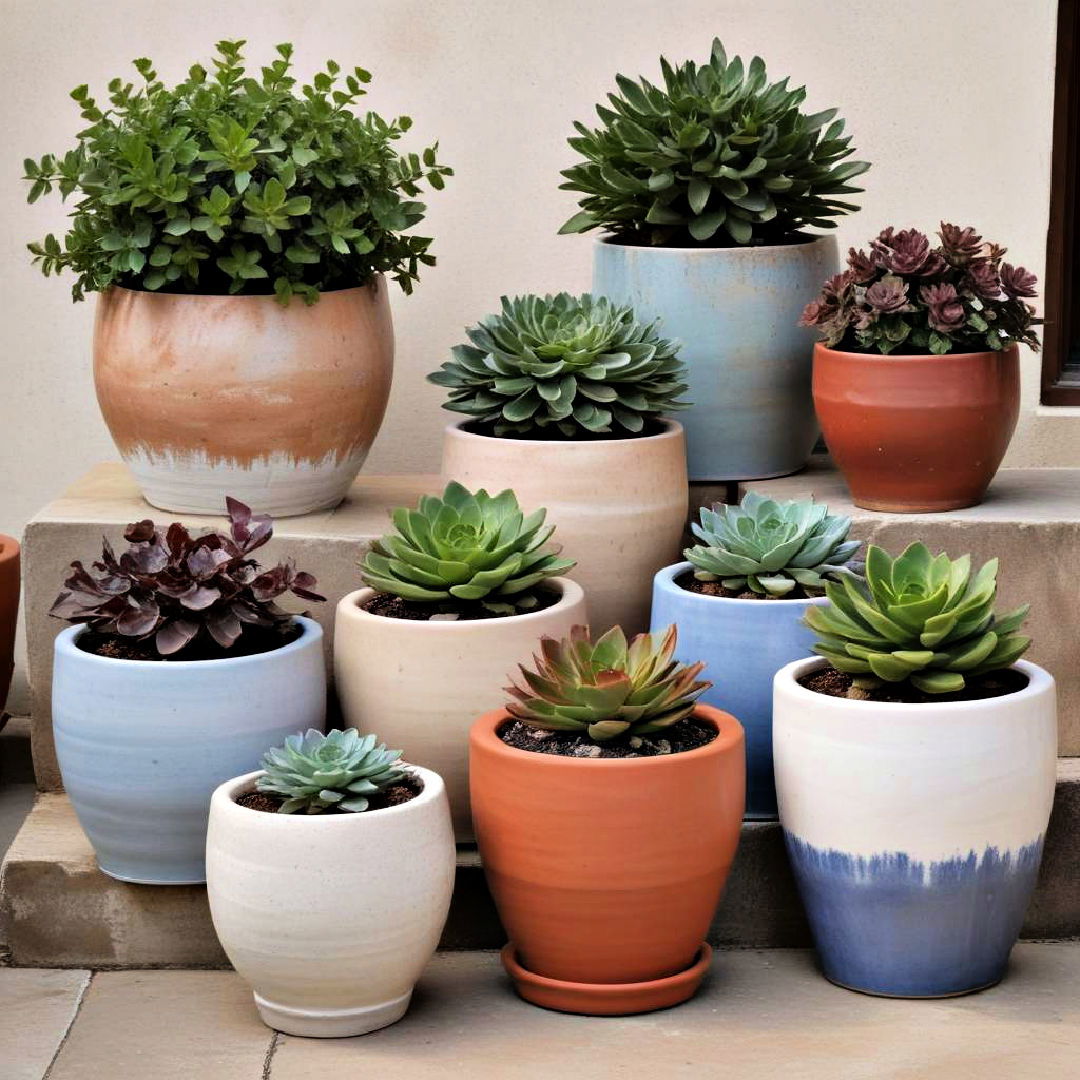 ceramic pots