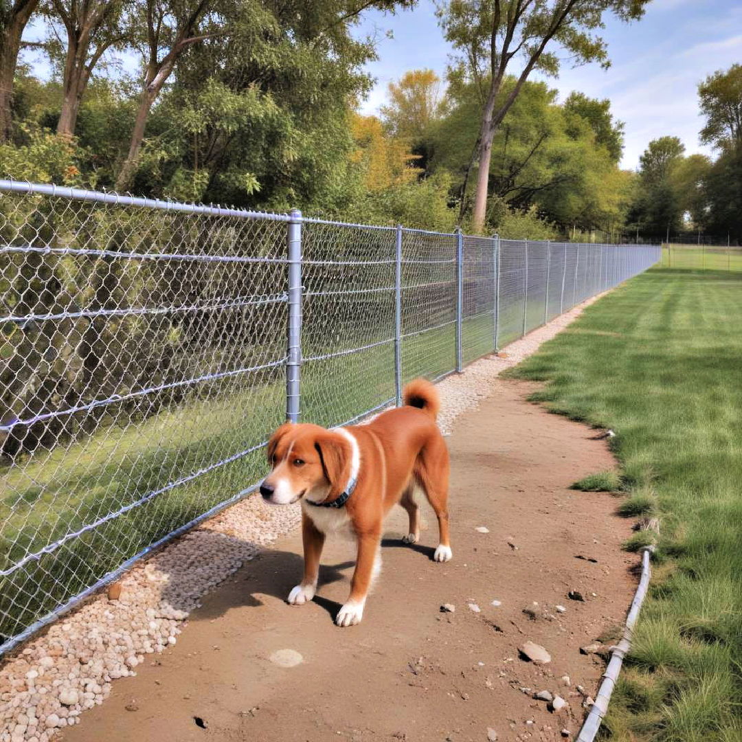 chain link fence for durability