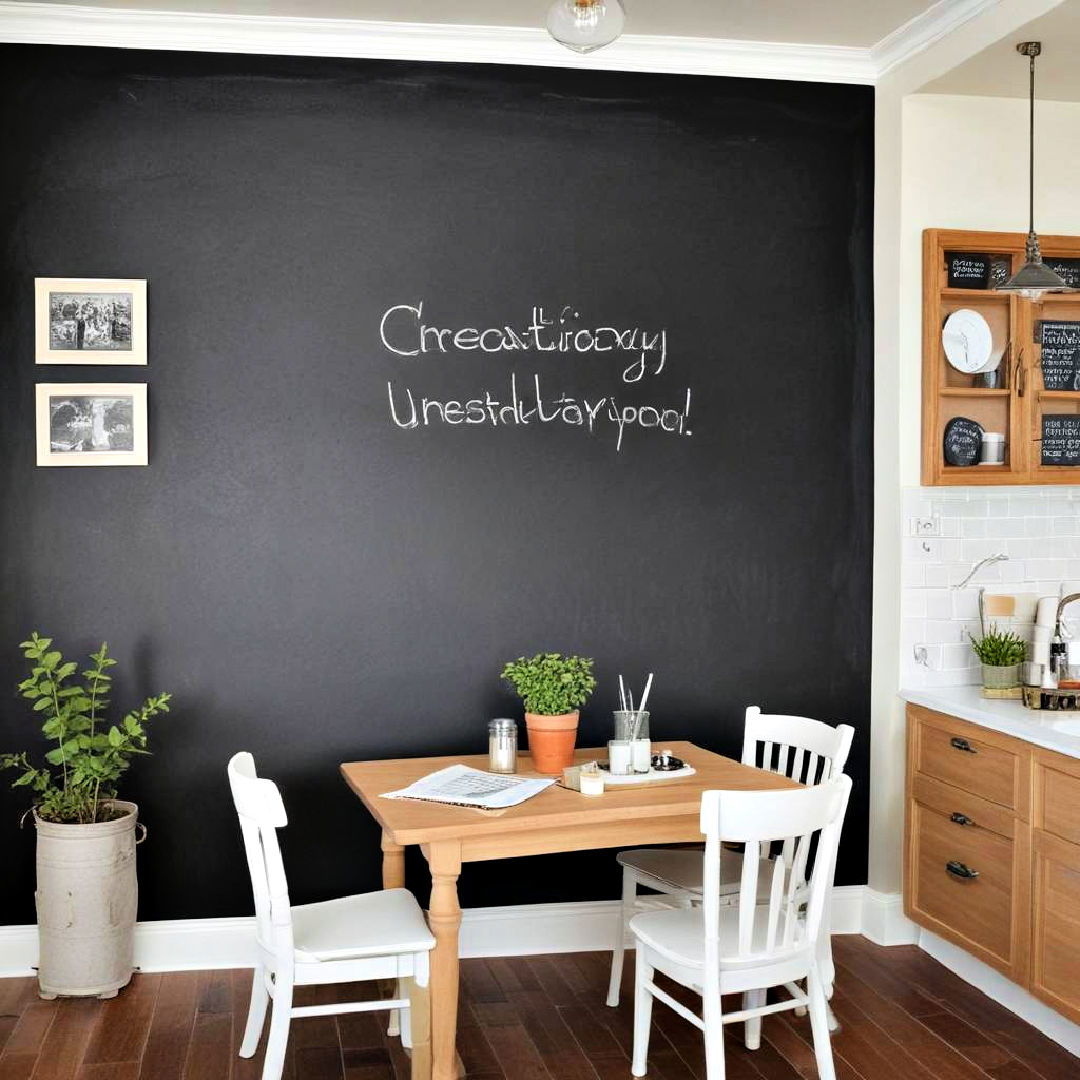 chalkboard paint creativity unleashed