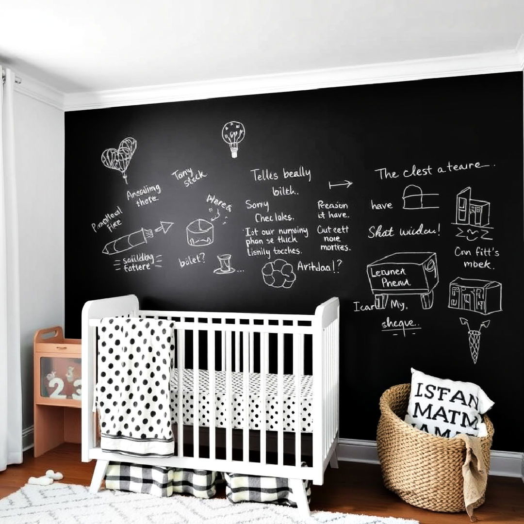 chalkboard wall