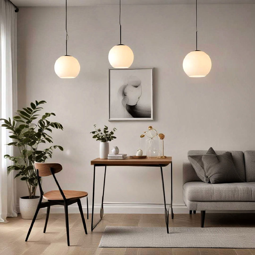 choose simple yet elegant lighting