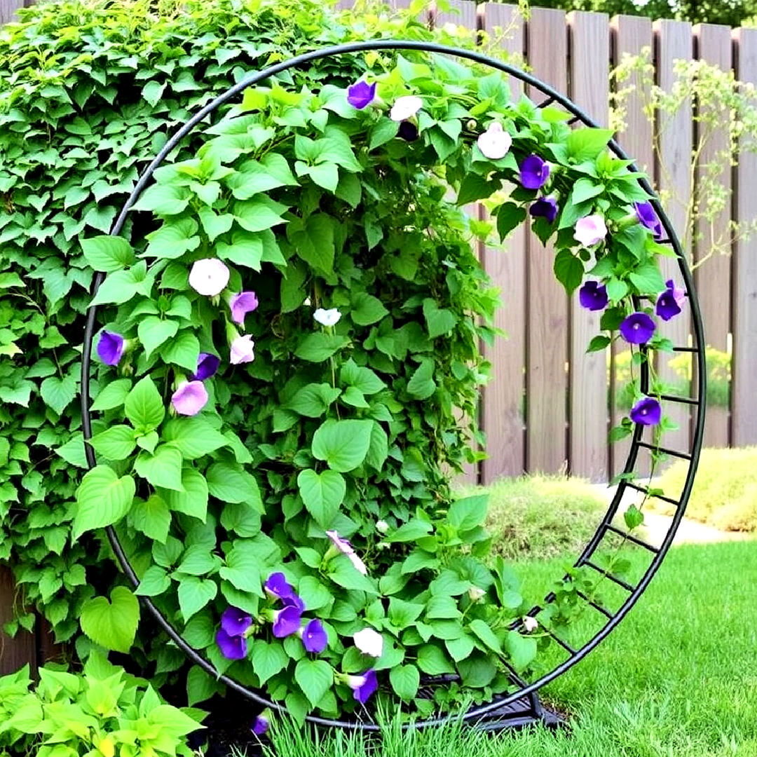 circular trellis for a unique design