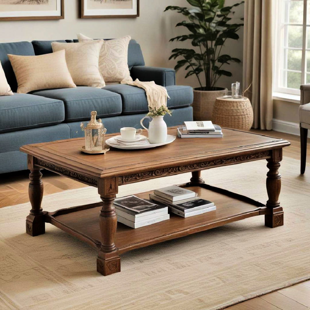 classic wooden coffee tables