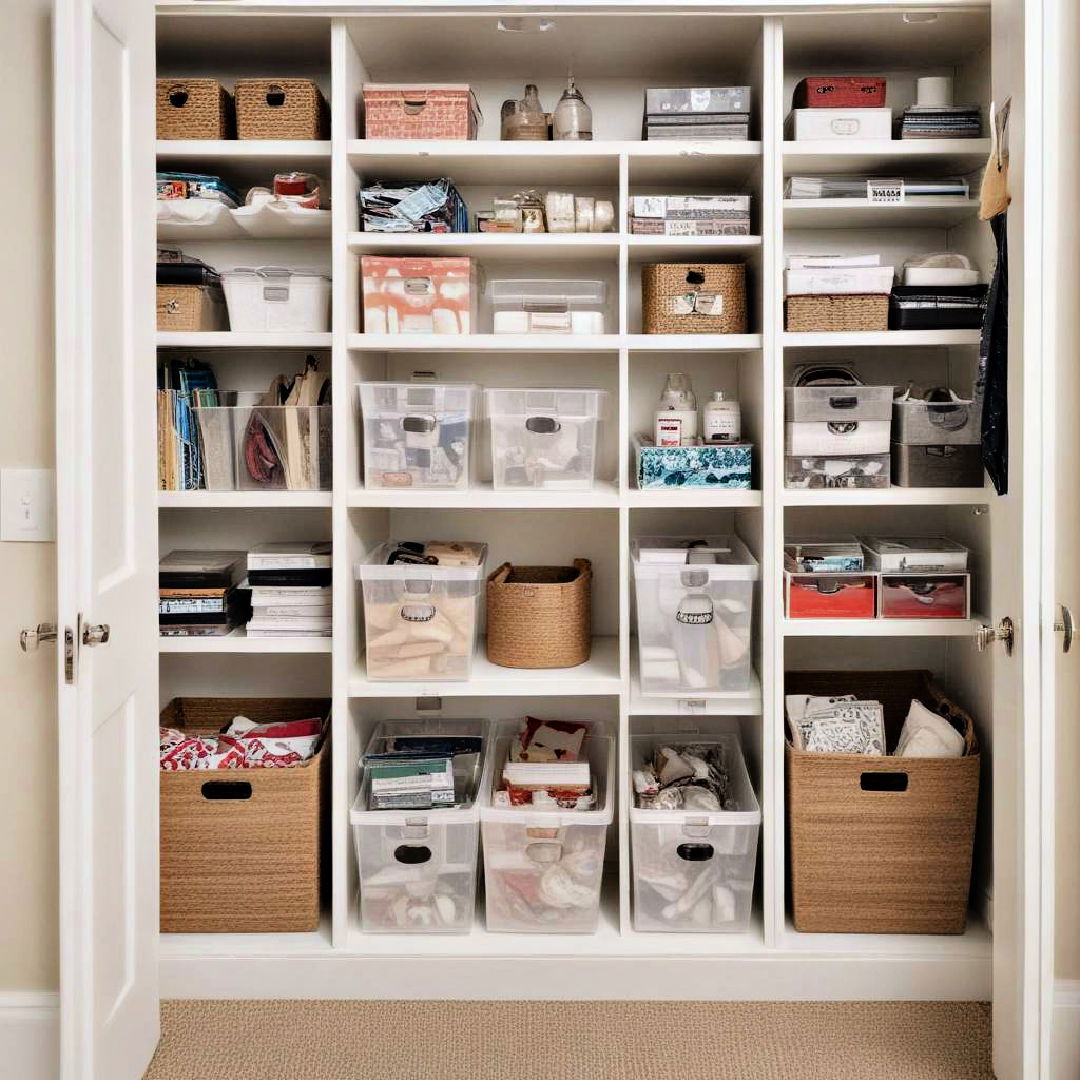 clear storage boxes