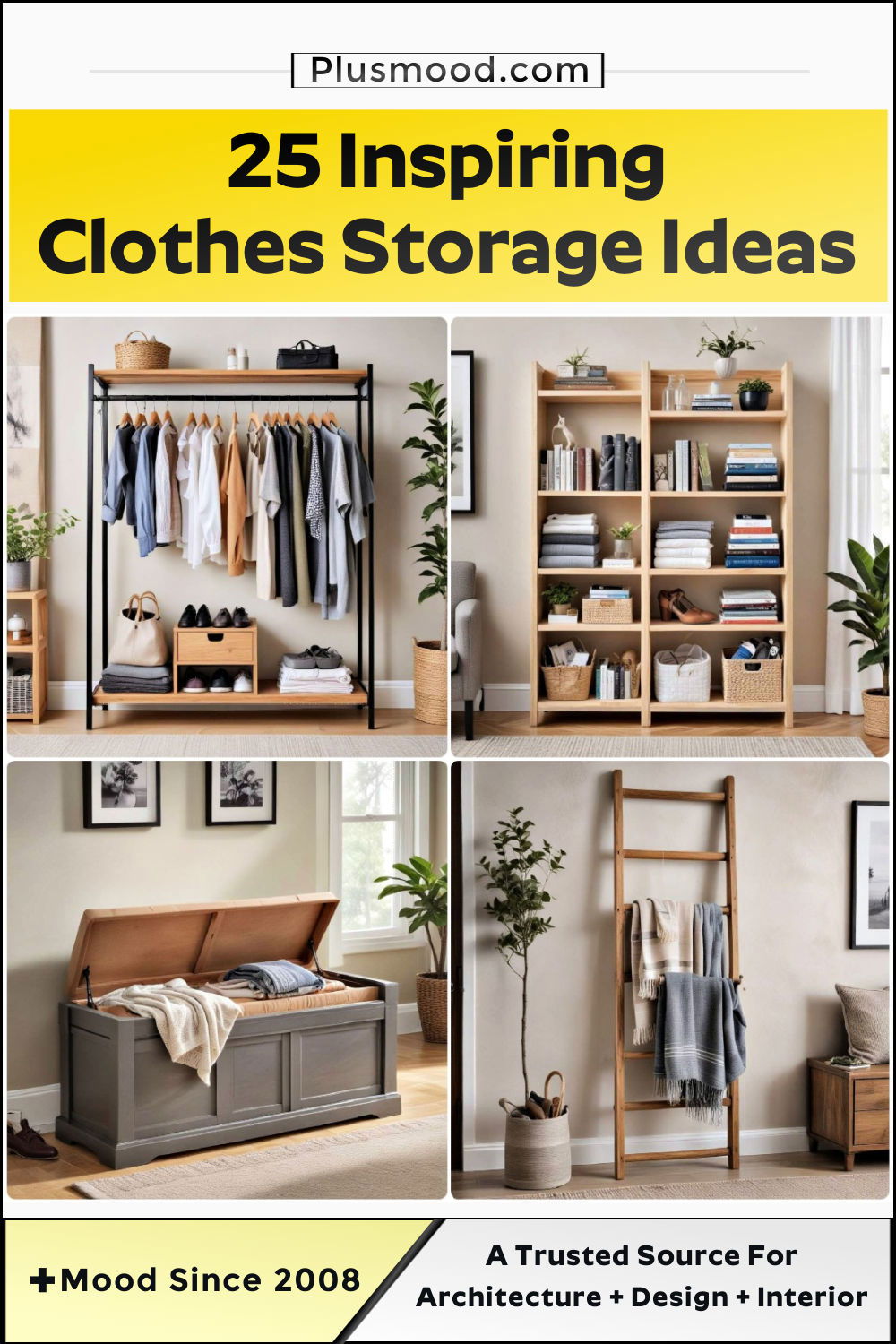 clothes storage ideas and inspiration