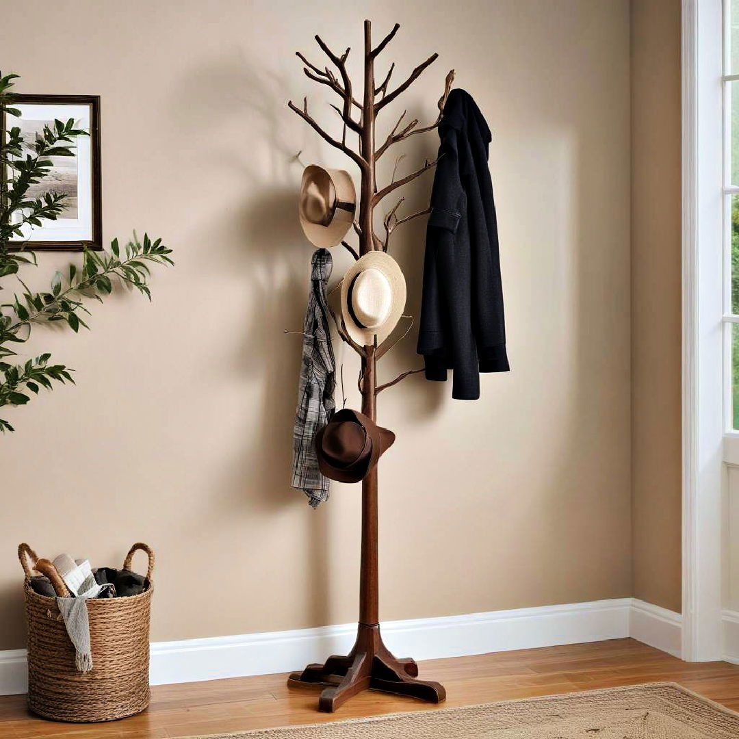 coat tree hat rack