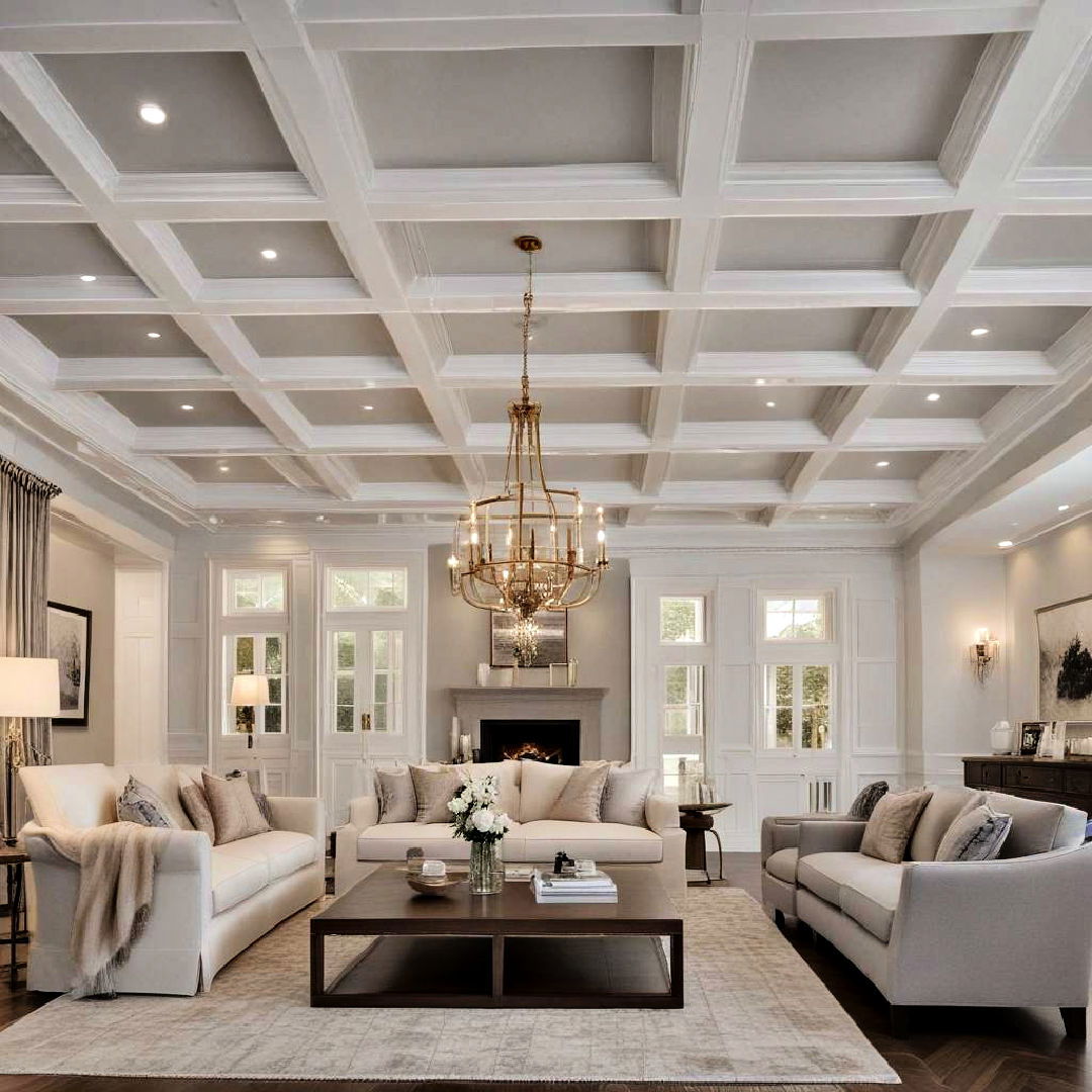 coffered ceiling