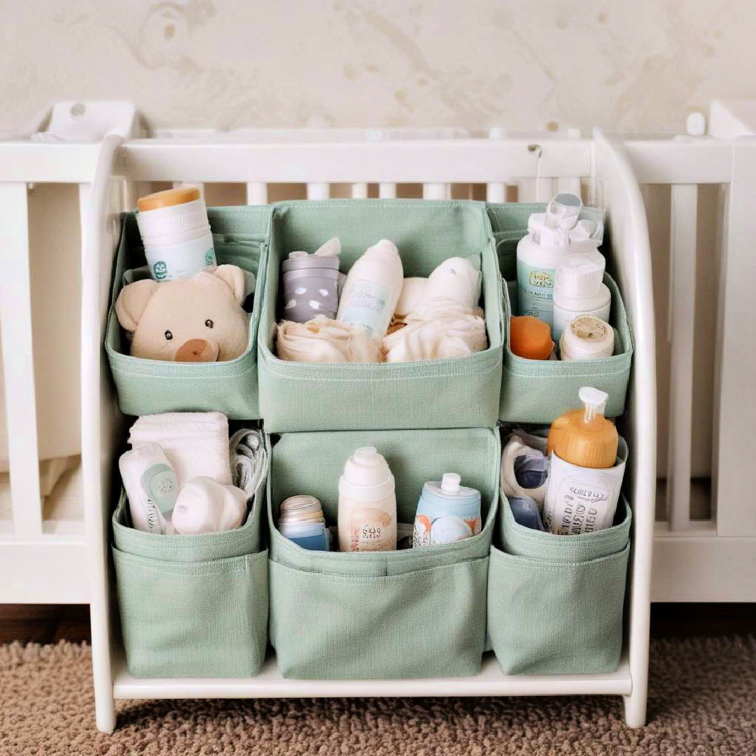 compact diaper caddy