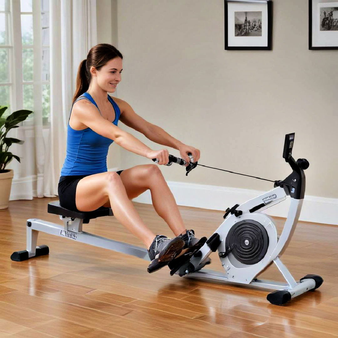 compact rowing machine