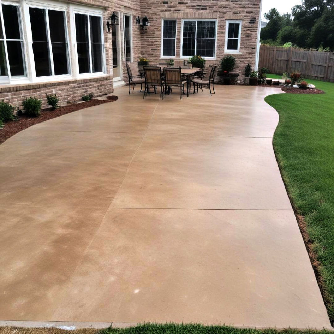 concrete overlay patio