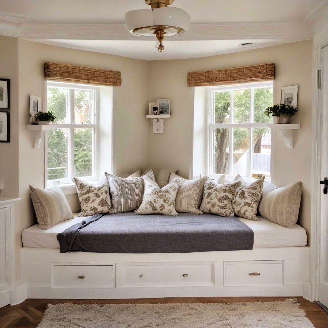 corner bed nook