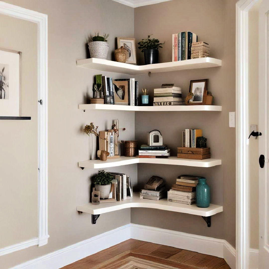 corner shelves