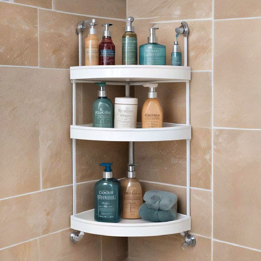 corner shower caddy