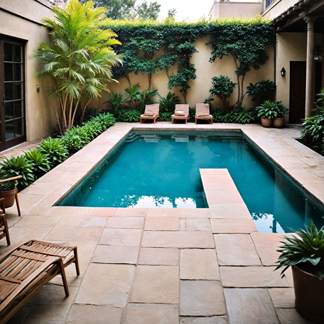 courtyard pool