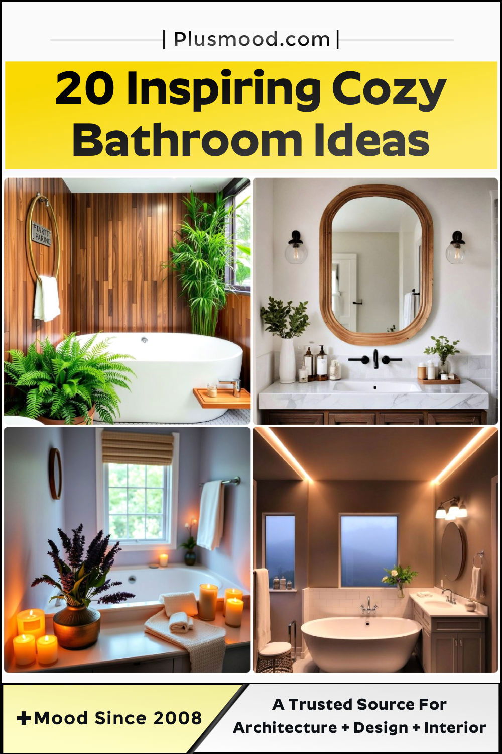 cozy bathroom ideas and inspiration