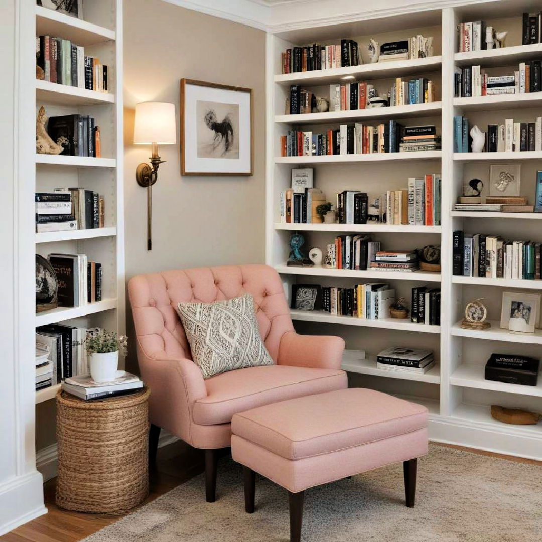 cozy reading nook