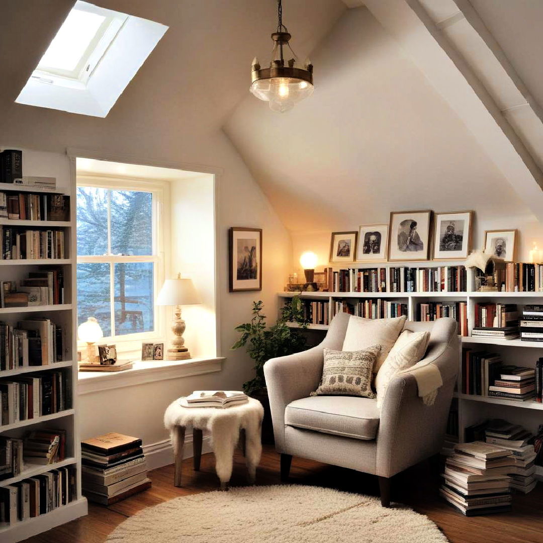 cozy reading nook