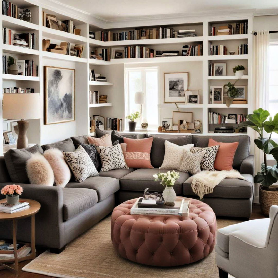 cozy reading nook