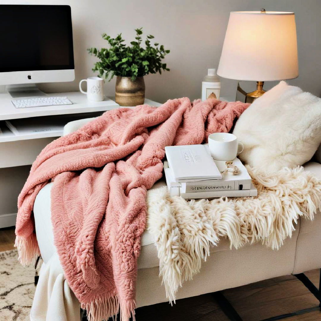 cozy throw blanket