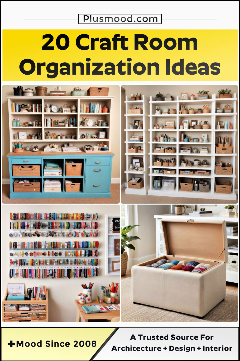 craft room organization ideas and inspiration