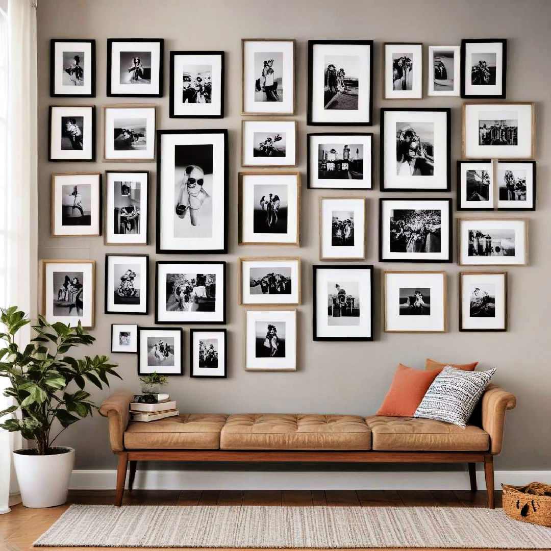 create a gallery wall