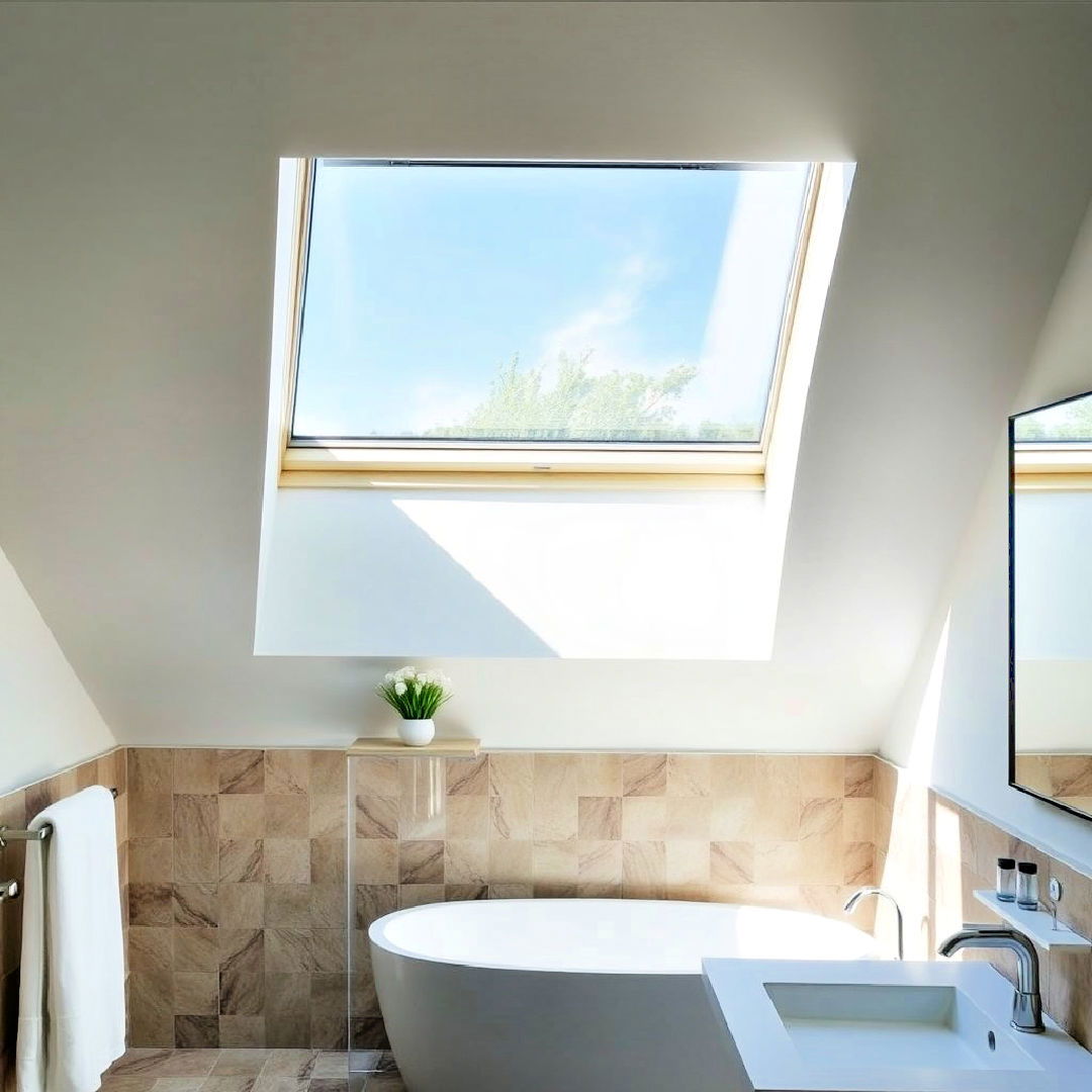 create a skylight for natural light