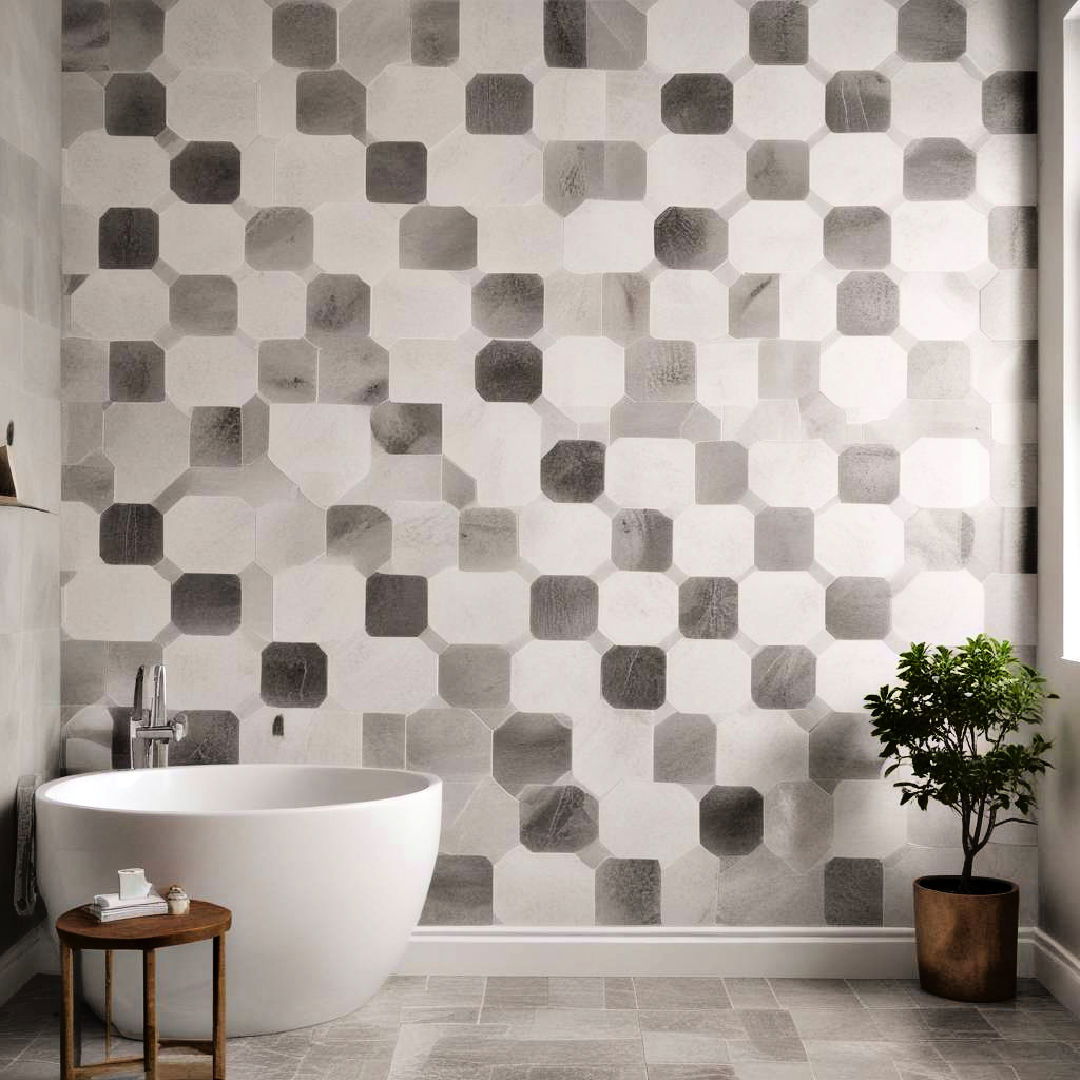 create a tile accent wall