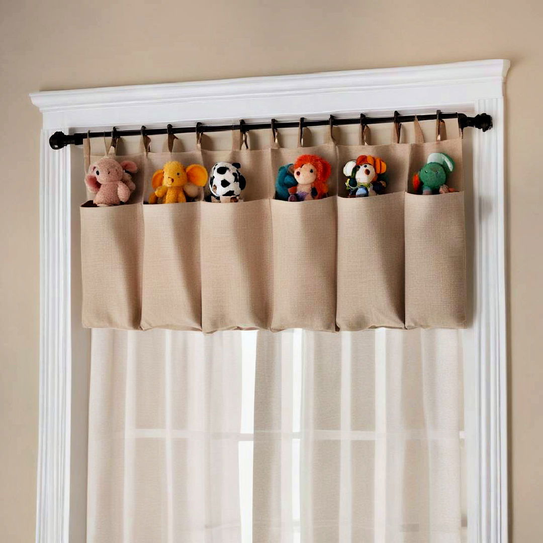 curtain rod storage bags