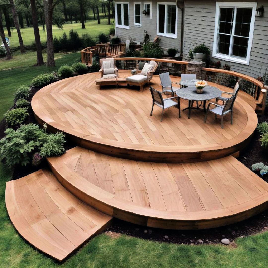 curved decks