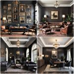 dark academia interior design ideas