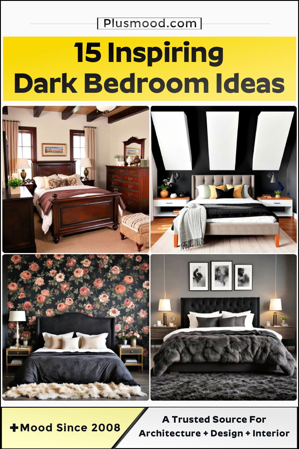 dark bedroom ideas and inspiration