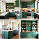 dark green kitchen ideas