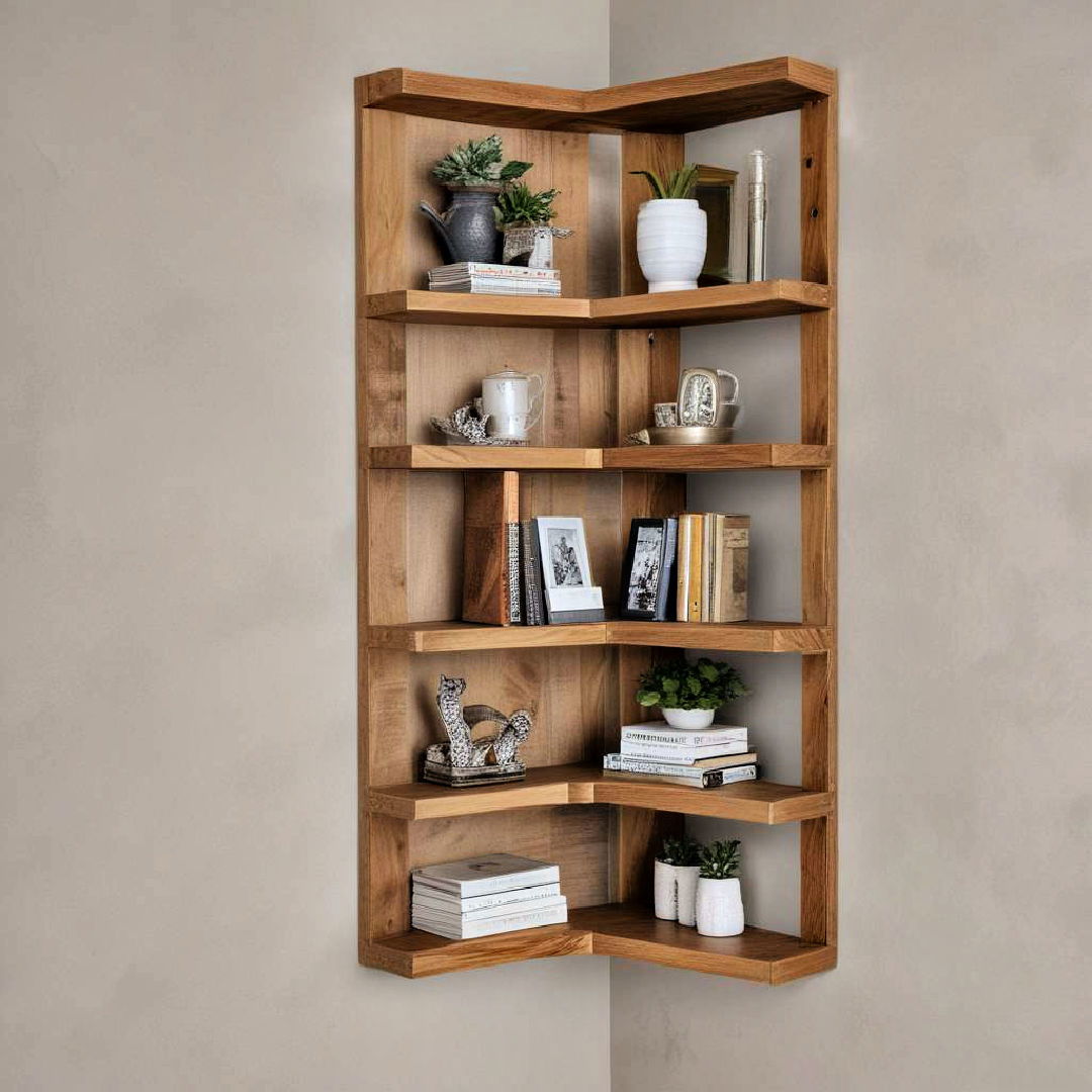 decorative corner shelves