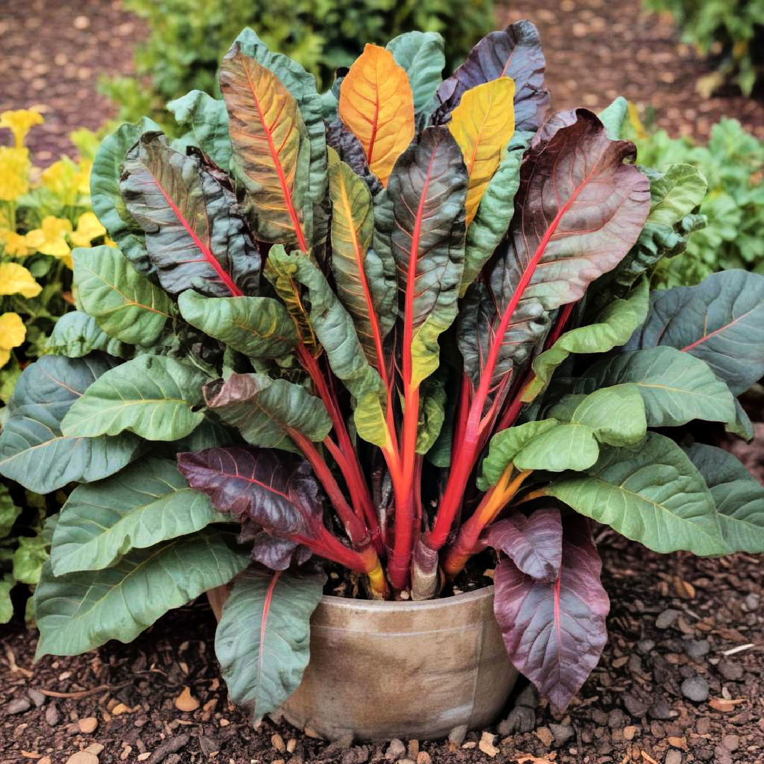 decorative swiss chard