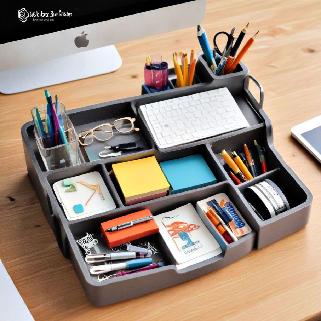 desk organizer tray