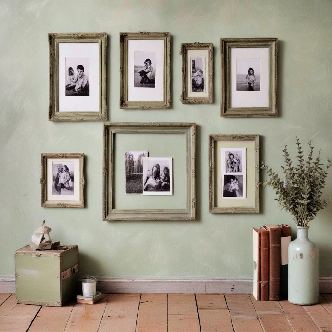 distressed picture frames