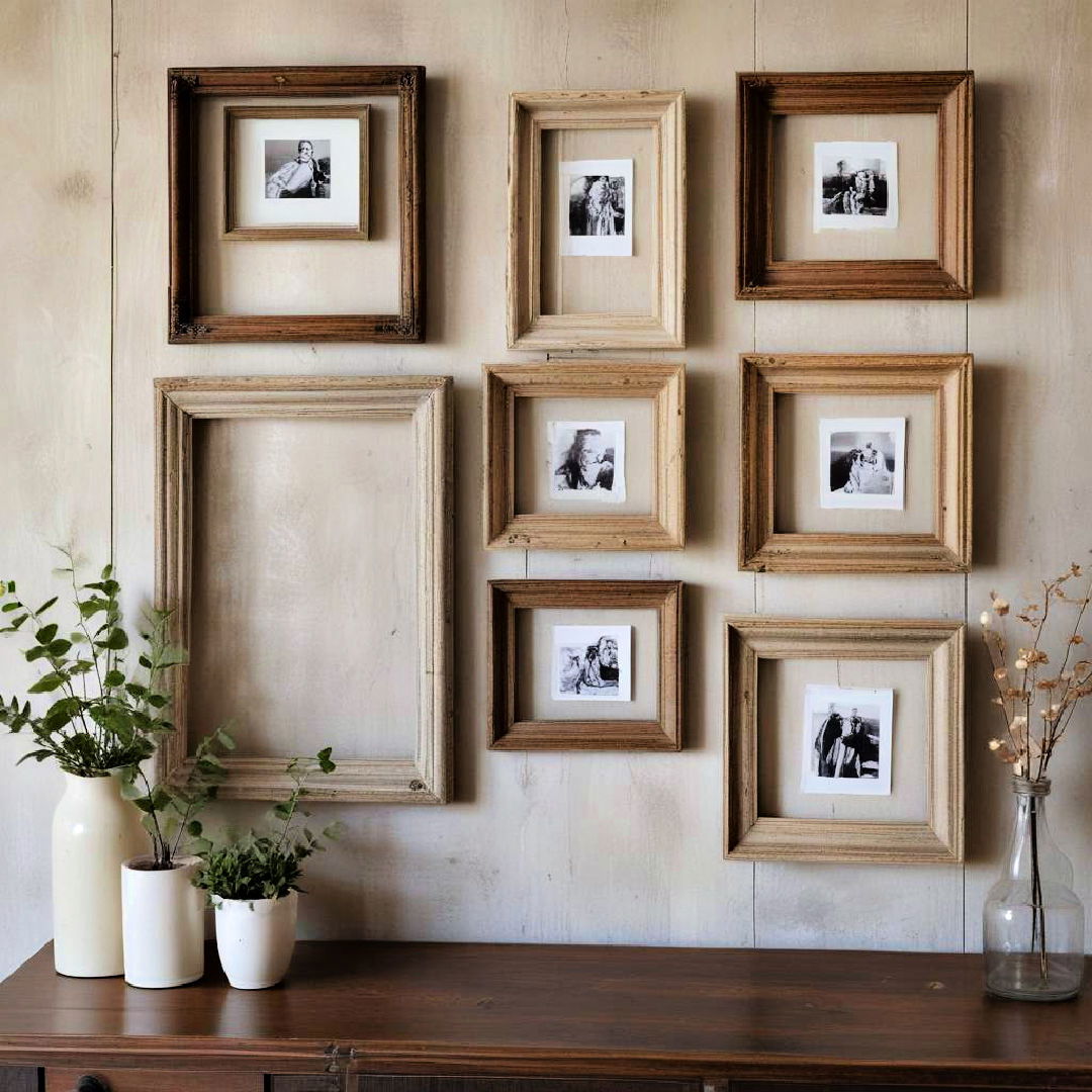 distressed picture frames