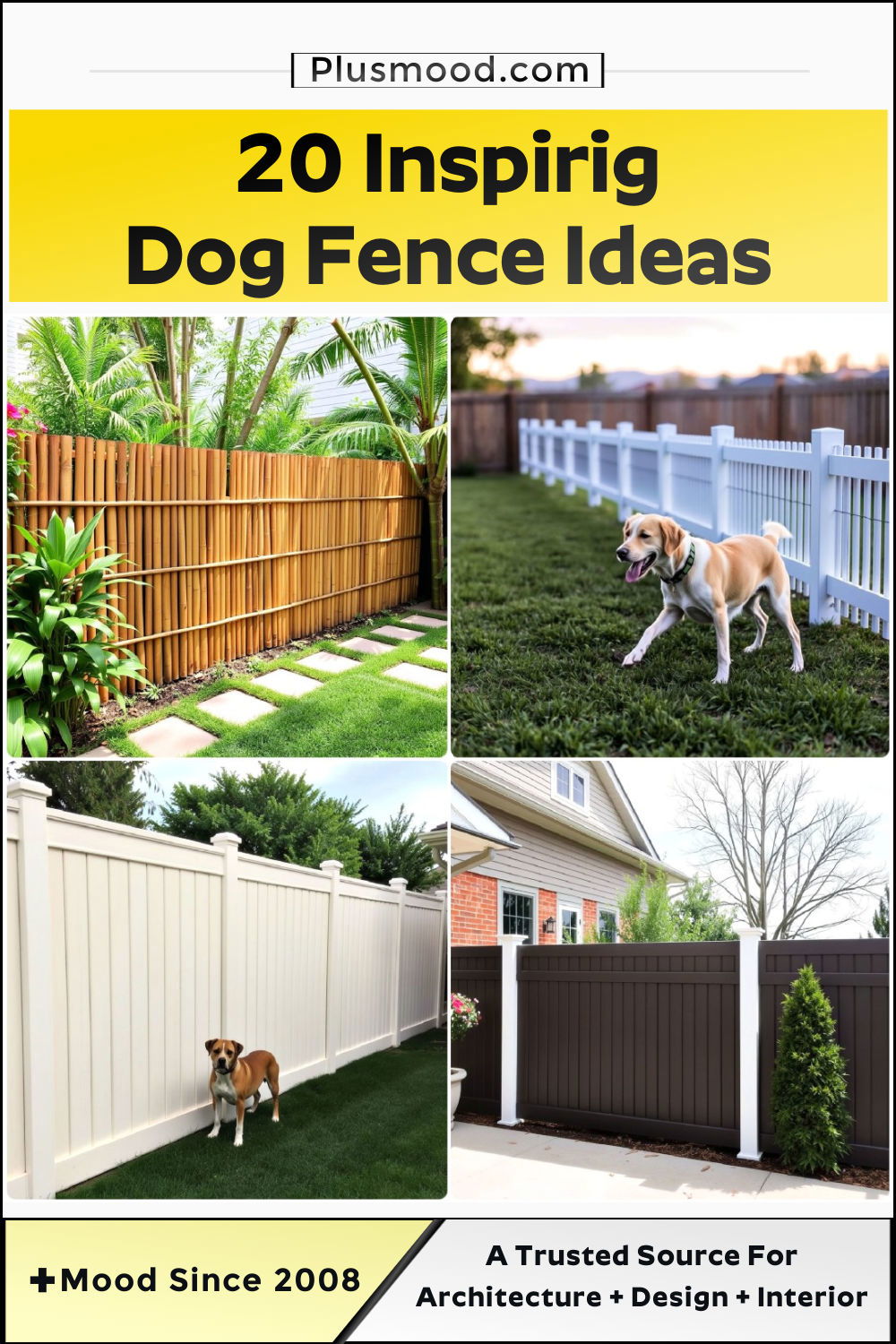 dog fence ideas to copy