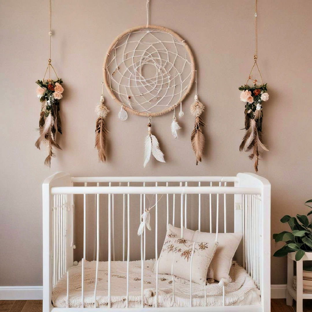 dreamcatcher above the crib