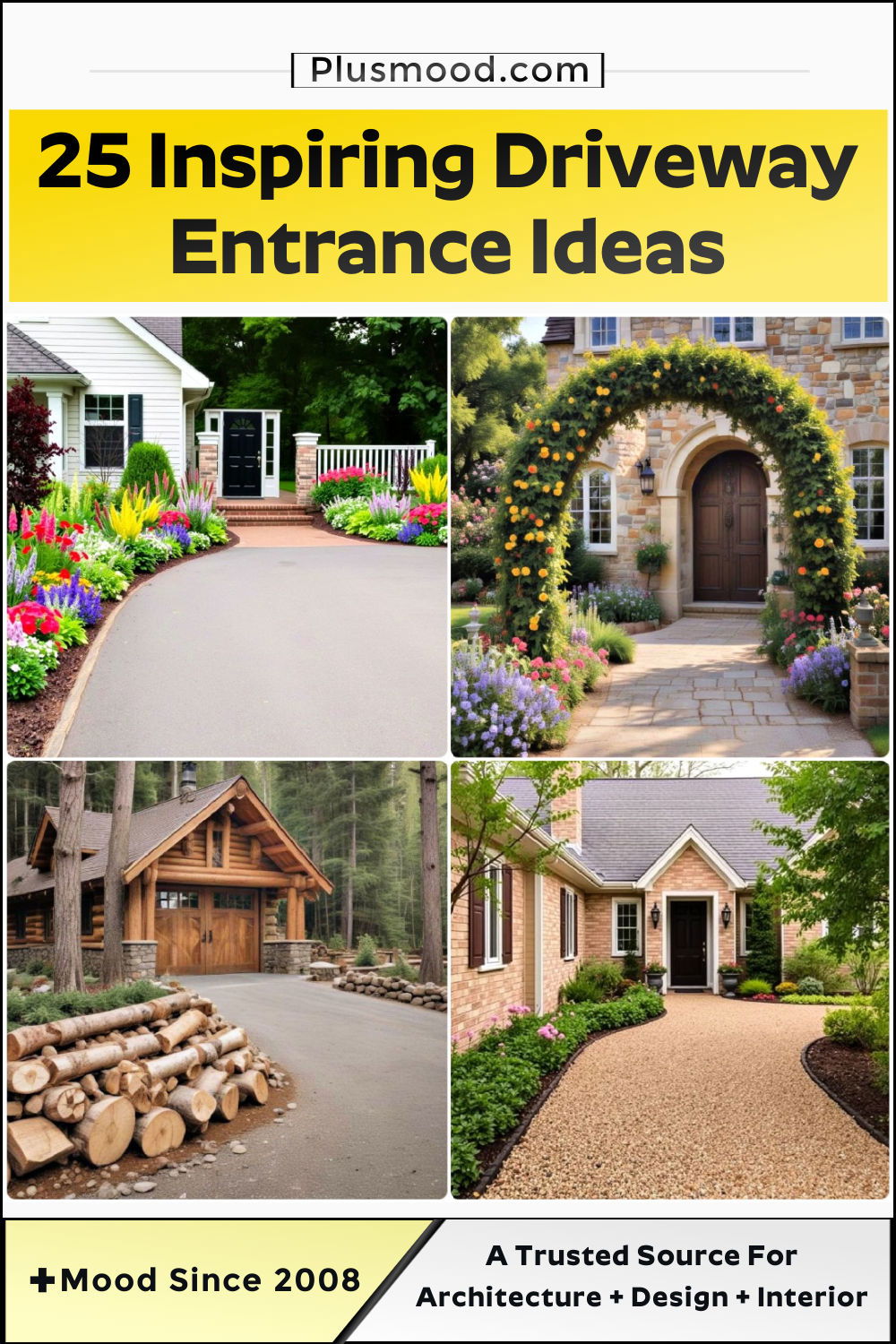 driveway entrance ideas and inspiration