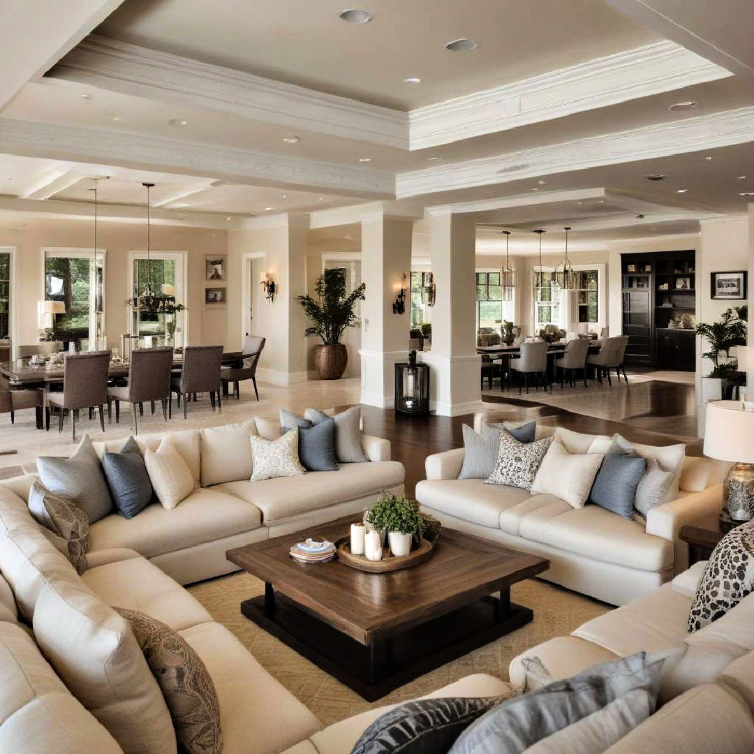 elegant entertaining space