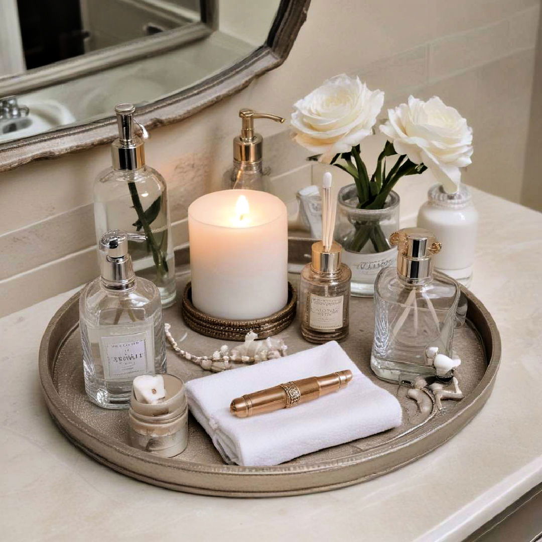 elegant vanity trays