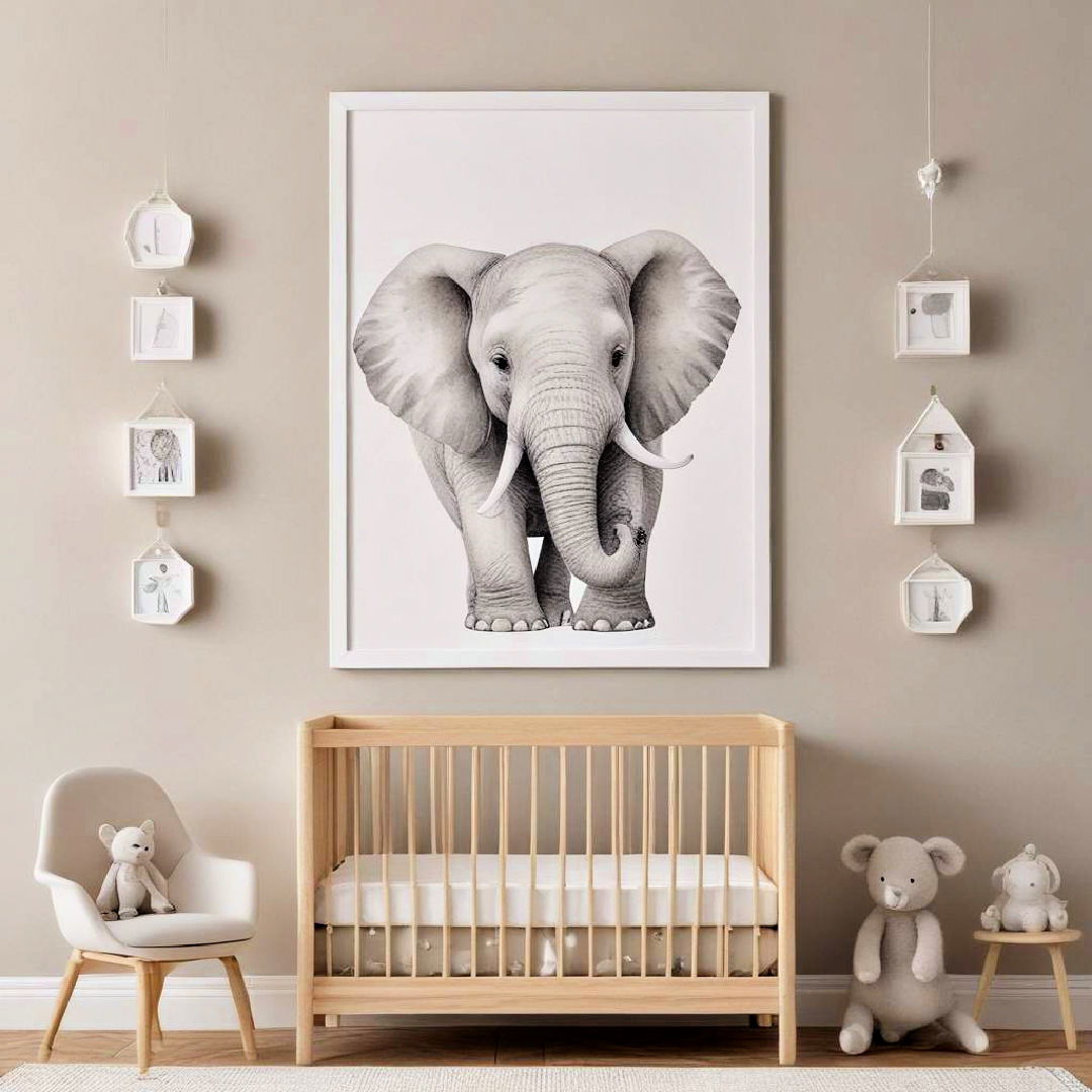 elephant wall art