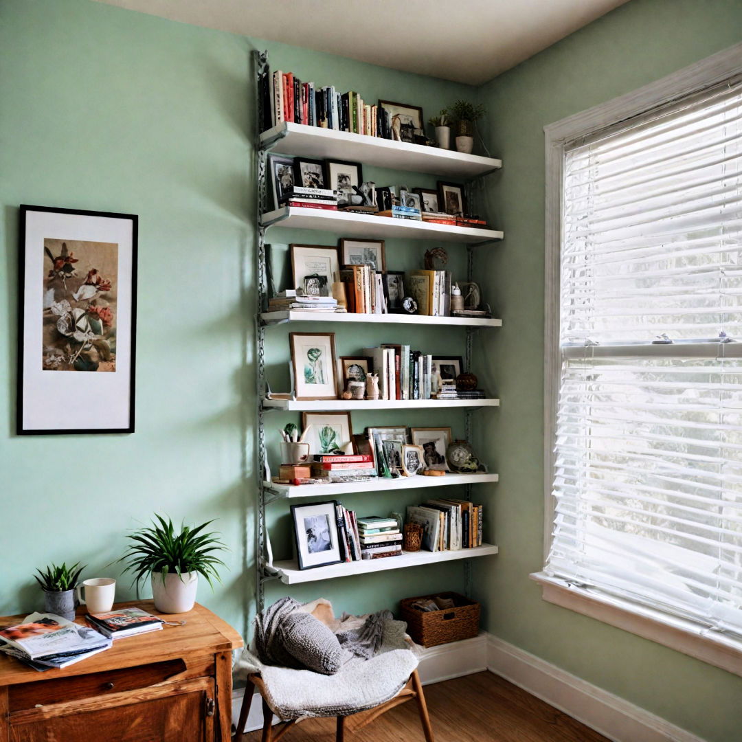 embrace vertical shelving