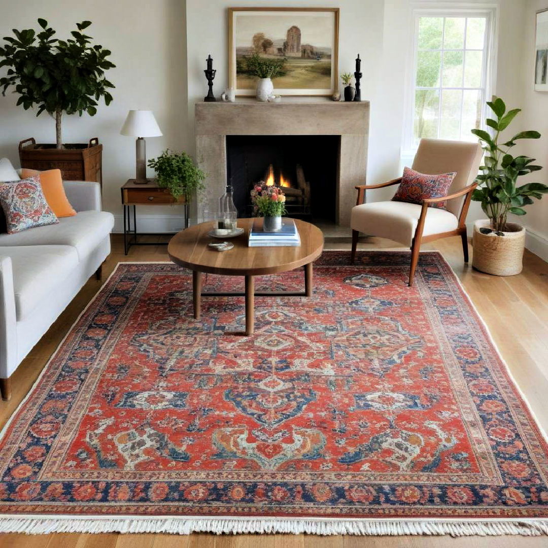 enrich with intricate rugs