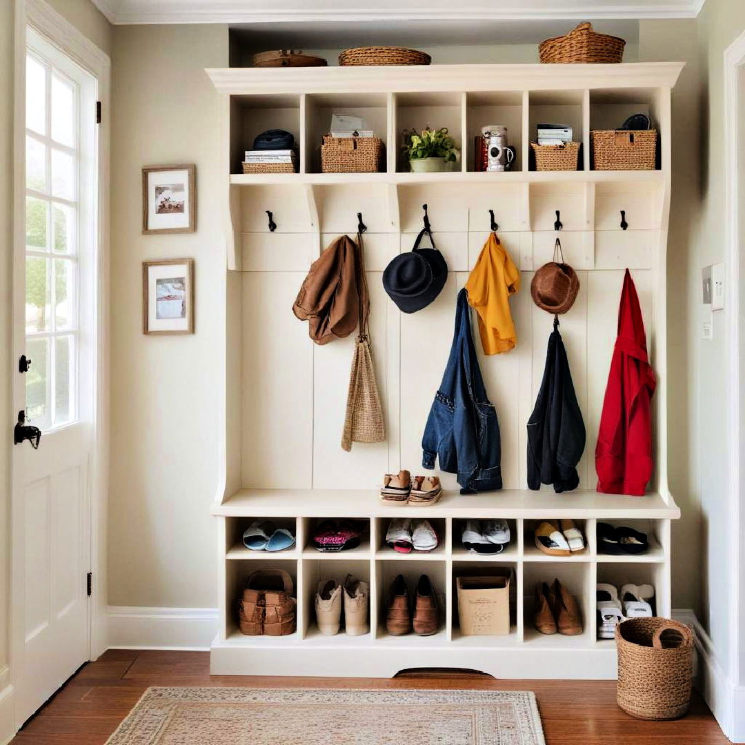 entryway cubbies