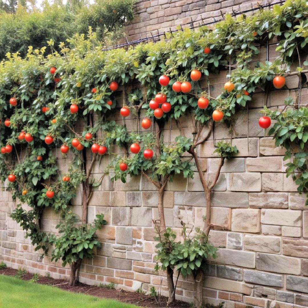 espalier trellis for fruit trees