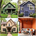 exterior brick paint color ideas